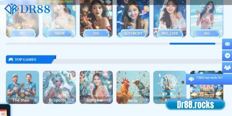 Liên Hệ DR88.Rocks Nhanh Chóng, Tận Tâm 24/7 1 Các kênh liên hệ DR88.rocks hỗ trợ