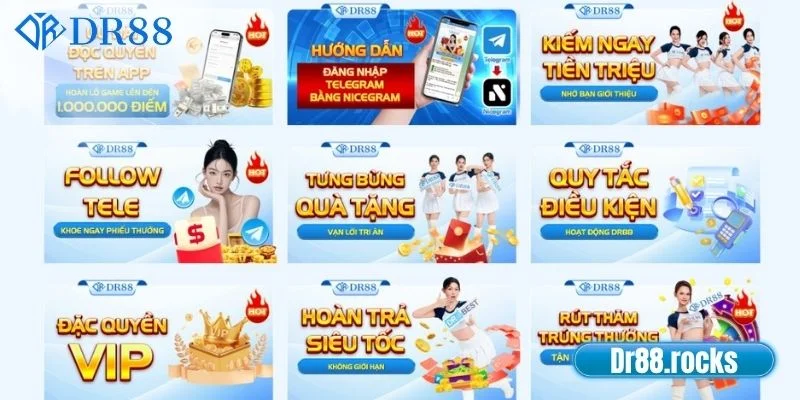 Những khuyến mãi khác tại DR88